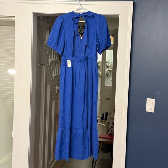 GAP Vibrant Blue Midi Dress - Picture 7 of 11